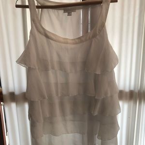 White tank top